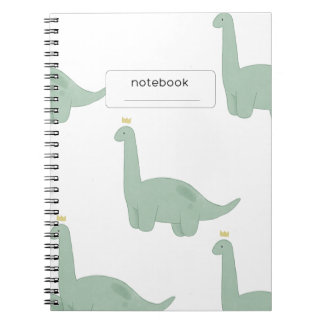 Caderno Espiral Notebook Brachiosaurus
