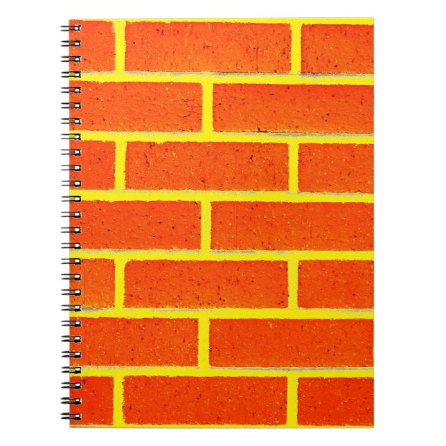 Caderno Espiral Notebook Brick Wall (Frente)