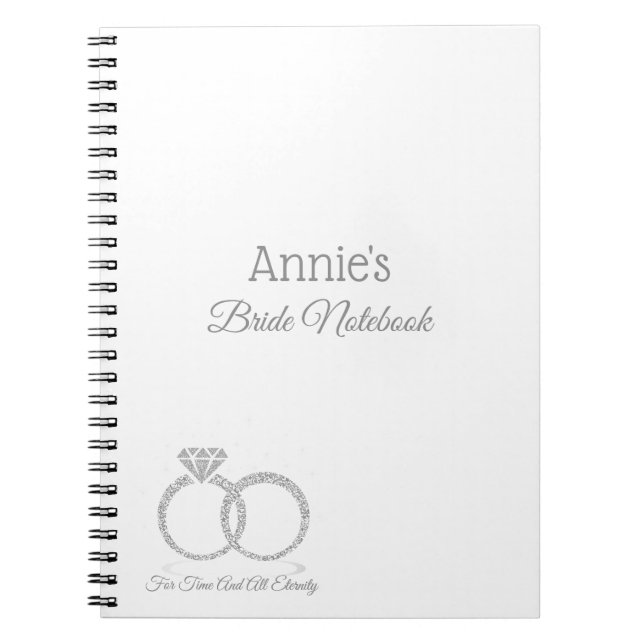 Caderno Espiral Notebook-Bride (Frente)