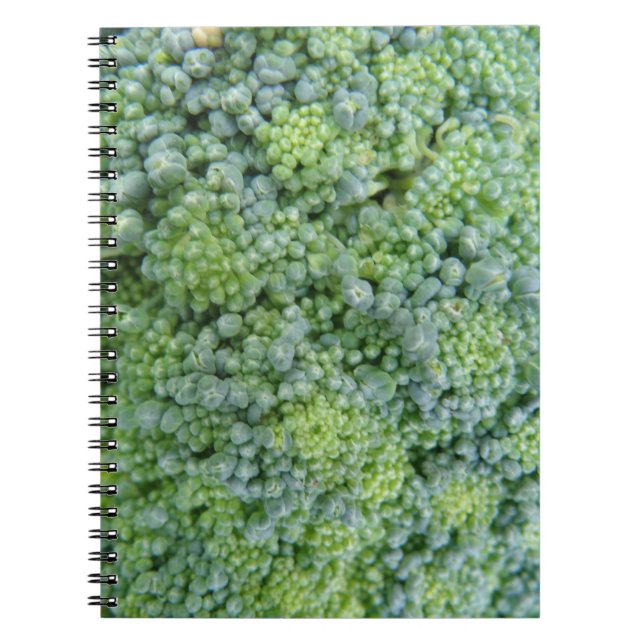 Caderno Espiral Notebook Broccoli Macro (Frente)