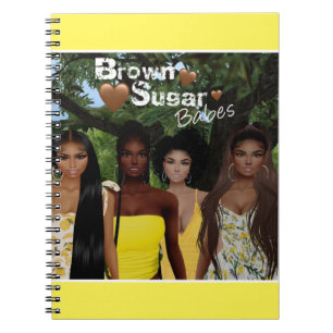 Caderno Espiral Notebook Brown Sugar Babe 1