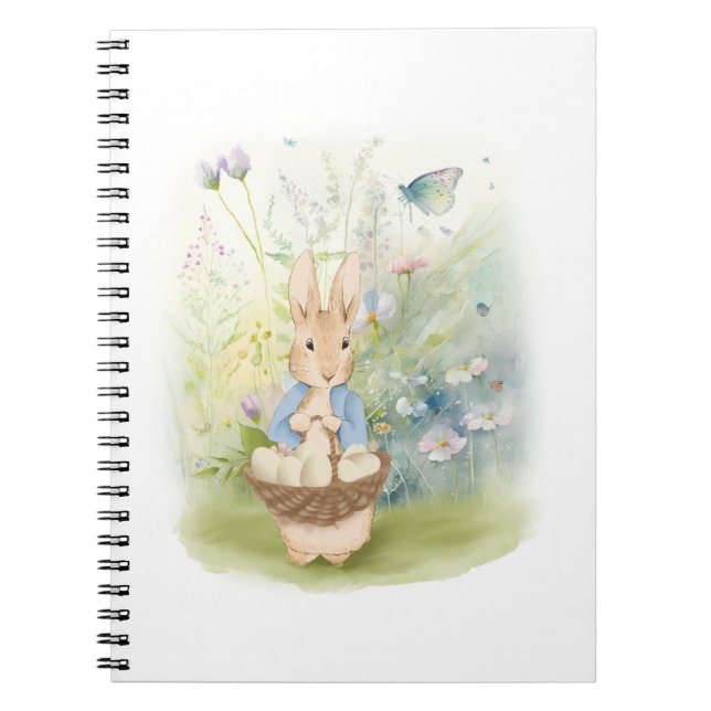 Caderno Espiral Notebook Bunny Peter (Frente)