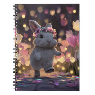 Caderno Espiral Notebook Bunny Twilight Dancing