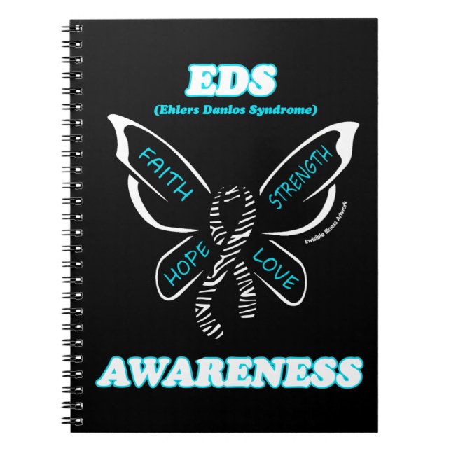 Caderno Espiral Notebook Butterfly/Awarness...EDS (Frente)