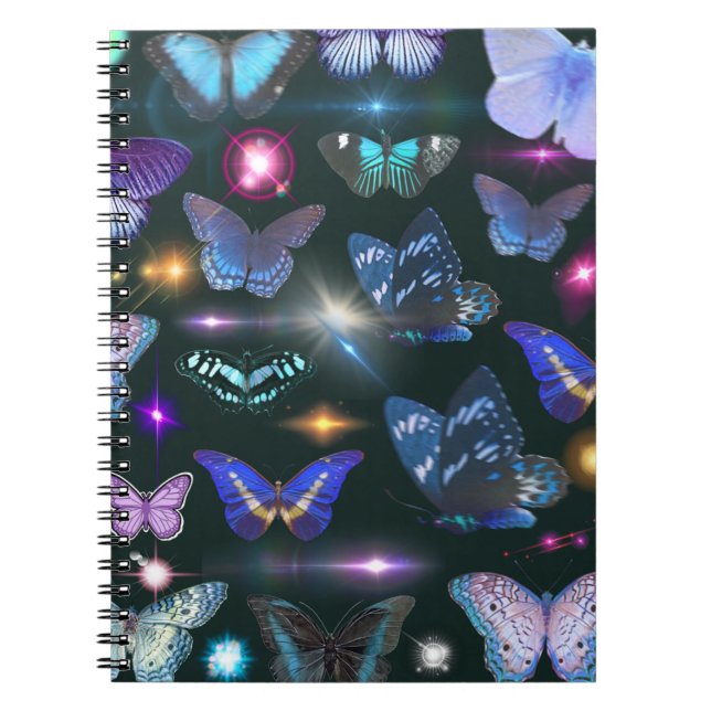 Caderno Espiral Notebook Butterfly Encantado (Frente)