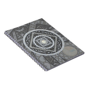 Caderno Espiral Notebook Cancer Mandala