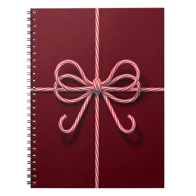 Caderno Espiral Notebook Candy Cane (Frente)