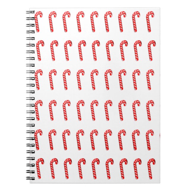 Caderno Espiral Notebook Candy Canes Spiral (Frente)