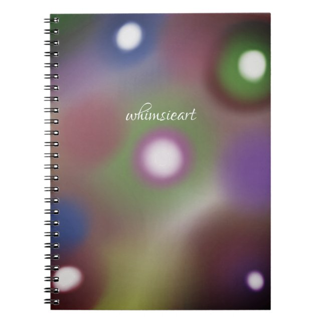 Caderno Espiral notebook caprichoso (Frente)