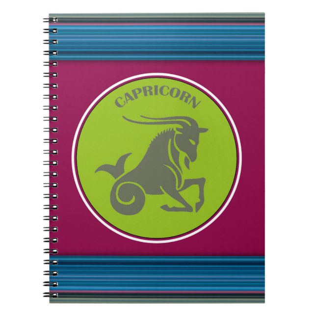 Caderno Espiral Notebook Capricorn (Frente)