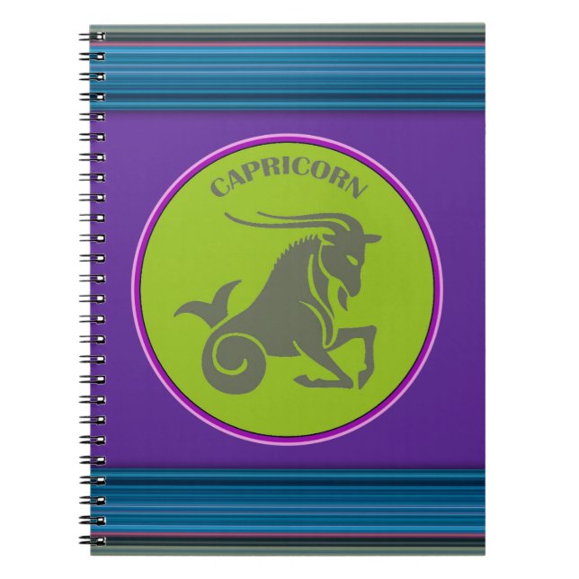 Caderno Espiral Notebook Capricorn (Frente)