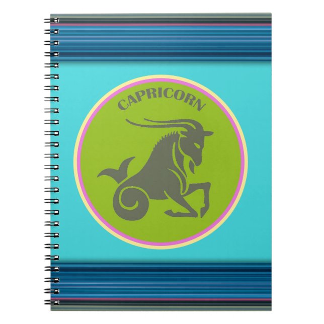 Caderno Espiral Notebook Capricorn (Frente)