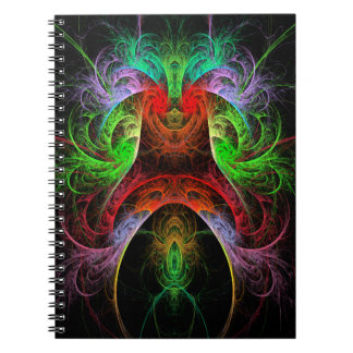 Caderno Espiral Notebook Carnaval Abstrato Art