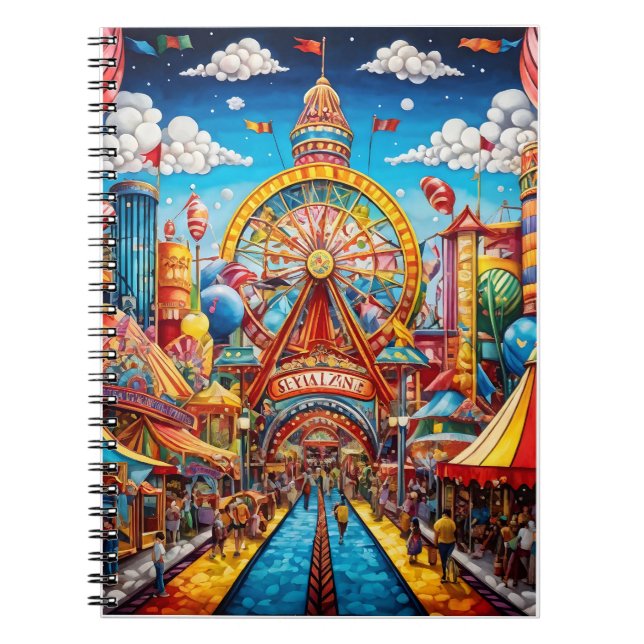 Caderno Espiral Notebook Carnival (Frente)