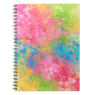 Caderno Espiral Notebook Carnival Splatter
