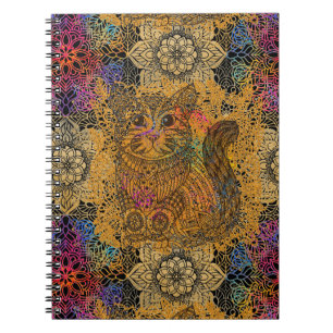 Caderno Espiral Notebook Cat