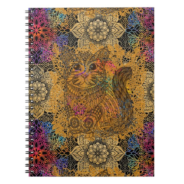 Caderno Espiral Notebook Cat (Frente)