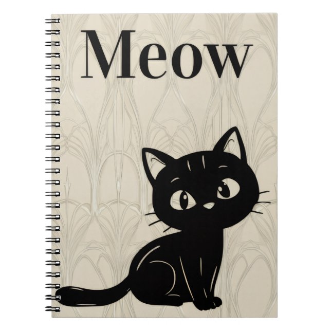 Caderno Espiral Notebook Cat Spiral (Frente)