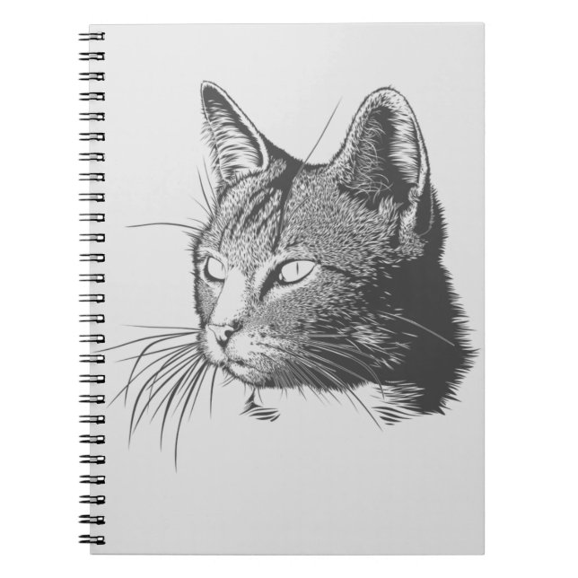 Caderno Espiral Notebook Cat Spiral (Frente)