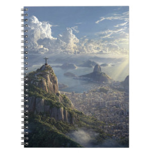 Caderno Espiral Notebook Celestial Sobre o Rio