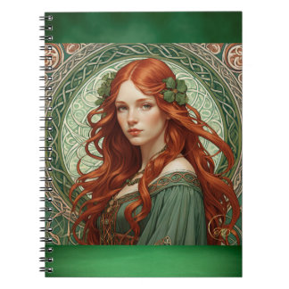 Caderno Espiral Notebook Celtic Girl 4 Spiral
