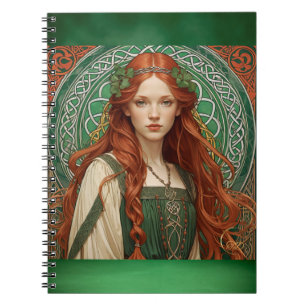 Caderno Espiral Notebook Celtic Girl Spiral