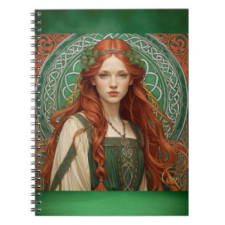 Caderno Espiral Notebook Celtic Girl Spiral