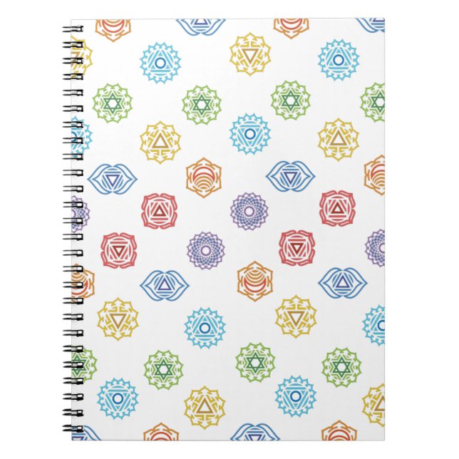 Caderno Espiral Notebook Chakra Energy (Frente)