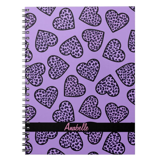 Caderno Espiral Notebook Cheetah impressão (Frente)