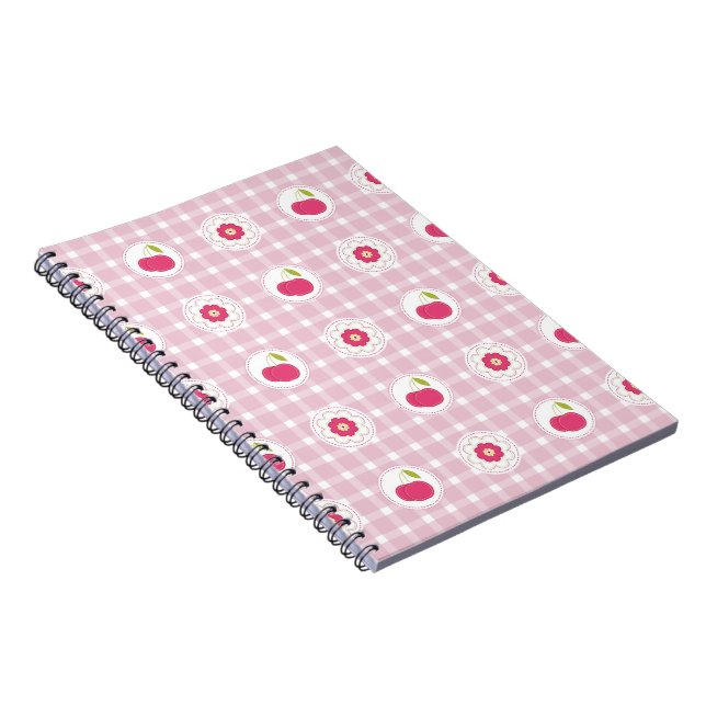 Caderno Espiral Notebook Cherry Picnic (Lado Direito)
