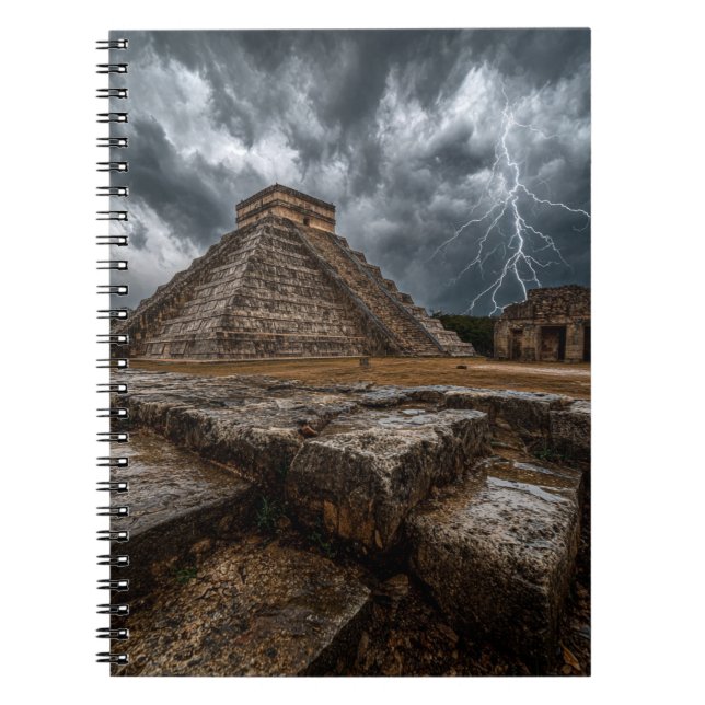 Caderno Espiral Notebook Chichen Itza (Frente)