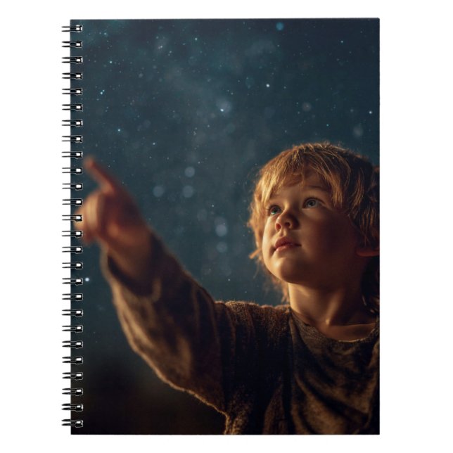 Caderno Espiral Notebook Child of Wonder Starry Night (Frente)