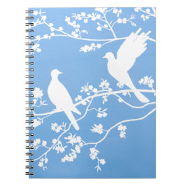 Caderno Espiral Notebook - China Doves