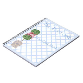 Caderno Espiral Notebook Chinoiserie Ginger Jar Jars Topiary