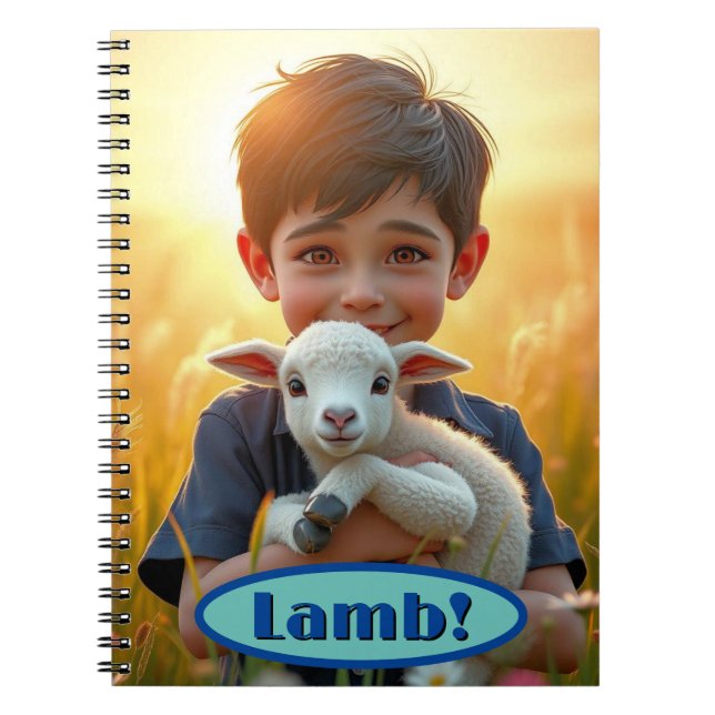 Caderno Espiral Notebook Chums Lamb (Frente)