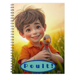 Caderno Espiral Notebook Chums Poult