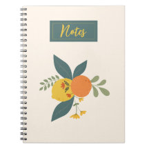 Notebook Citrus Garden