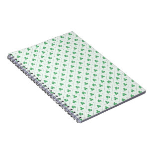 Caderno Espiral Notebook Classic Clover Design para uso diário