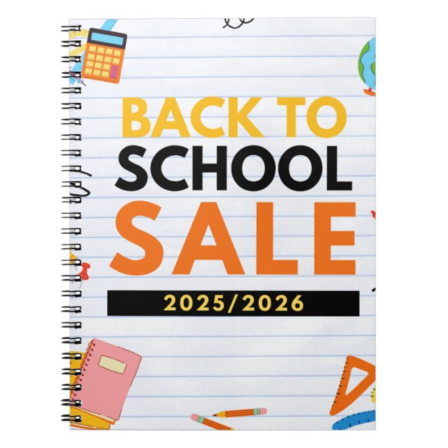 Caderno Espiral Notebook clássico (Frente)