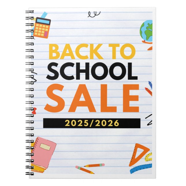 Caderno Espiral Notebook clássico (Frente)