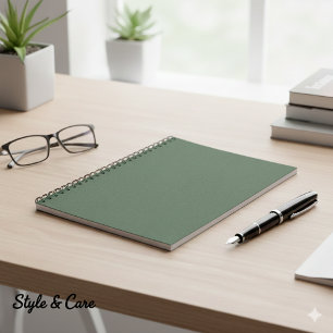 Caderno Espiral Notebook clássico de 6,5 pol x 8,75 pol de textura
