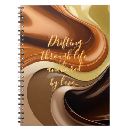 Caderno Espiral Notebook clássico em na moda gráfico