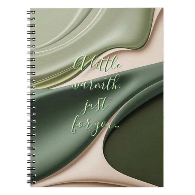 Caderno Espiral Notebook clássico em na moda gráfico (Frente)