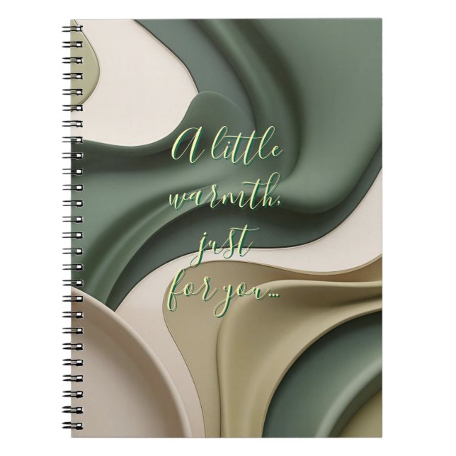 Caderno Espiral Notebook clássico em na moda gráfico (Frente)