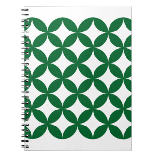Caderno Espiral Notebook clássico Green Shippo