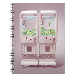 Caderno Espiral Notebook Claw Machine