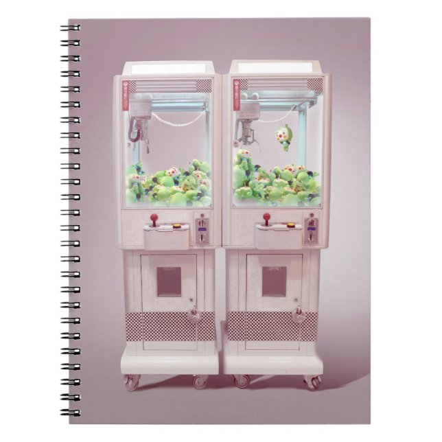 Caderno Espiral Notebook Claw Machine (Frente)