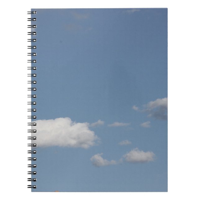 Caderno Espiral Notebook Clouds Blue Sky (Frente)