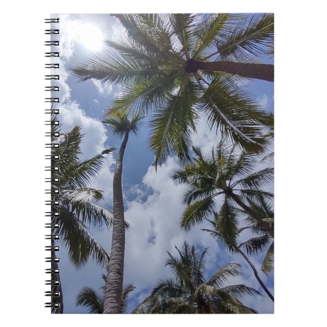 CADERNO ESPIRAL NOTEBOOK COCO PALMS Nº 2 (Frente)