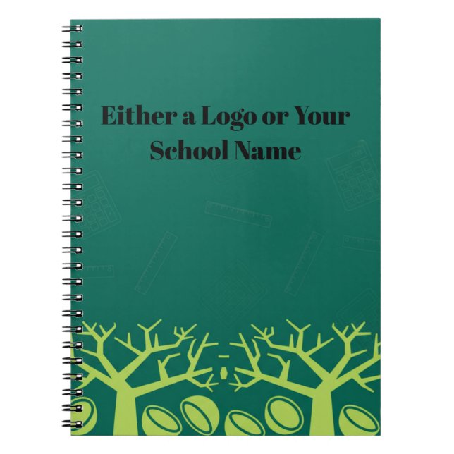 Caderno Espiral Notebook Coconut Baobab (Frente)